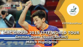German Open 2015 Highlights: YAN An vs ZHANG Jike (1/2)
