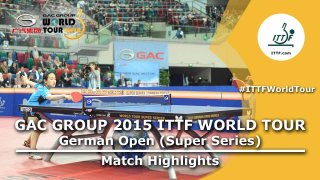 German Open 2015 Highlights: SOLJA Petrissa vs ITO Mima (FINAL)