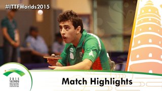 WTTC 2015 Highlights: MADRID Marcos vs BAJADA Daniel (Qual Groups)