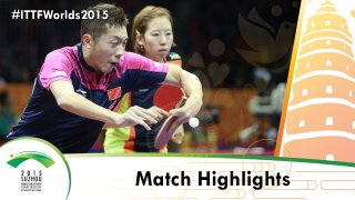 WTTC 2015 Highlights: XU Xin/YANG Haeun vs TOKIC Bojan/FAJMUT Manca (R 128)