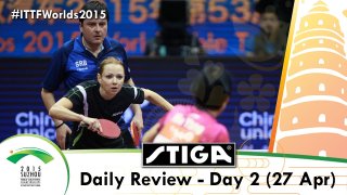 2015 World Table Tennis Championships Day 2 Daily Review Presented by Stiga