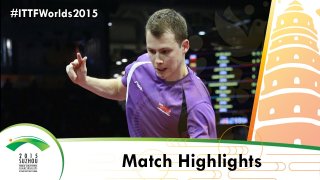 WTTC 2015 Highlights: MATSUDAIRA Kenta vs GROTH Jonathan (R 128)