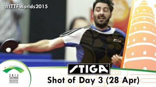 2015 World Championships Shot of Day 3 Presented by Stiga