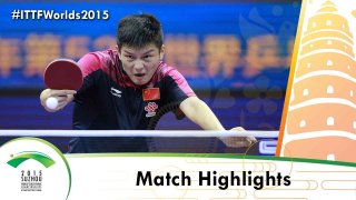 WTTC 2015 Highlights: KIM Minseok vs FAN Zhendong (R 32)