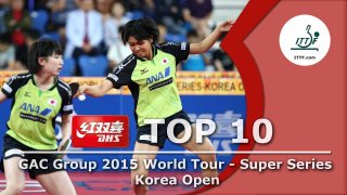 DHS Top 10 - Korea Open 2015
