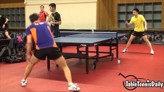 Xu Xin Training at the Swedish Open 2015!