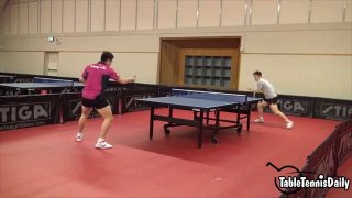 Fan Zhendong & Liang Jingkun Training - Swedish Open 2015!