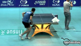 Dimitrij Ovtcharov Serve Practice - Grand Finals 2015 (PART 1)