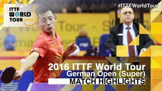Zhang Jike vs Panagiotis Gionis (Round 32)