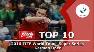 Top 10 Points at the German Open 2016!