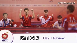 Day 1 Daily Review presented by STIGA