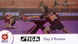 Day 2 Daily Review presented by STIGA