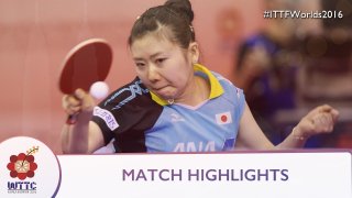 Ai Fukuhara vs Ri Mi Gyong (Round 3)