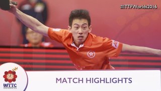 Robert Gardos vs Wong Chun Ting (Last 12)