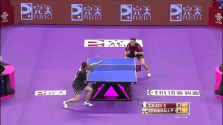 Simon Gauzy vs Paul Drinkhall (Quarter Final)