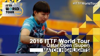 Liu Shiwen vs Zhu Yuling (Semi Final)