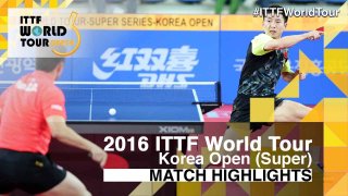 Fang Bo vs Fan Zhendong (Quarters)