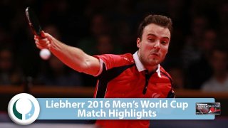 Simon Gauzy vs Bastian Steger (R16)