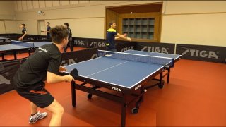 Par Gerell's Serves vs TableTennisDaily's Dan! Challenge!