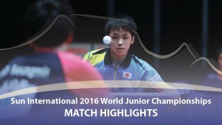 Yuto Kizukuri vs Cho Seungmin (Boys Team Final)