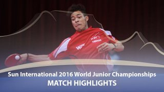 Tomokazu Harimoto vs Alexandre Cassin (Quarter Final)