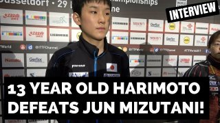 INTERVIEW: WONDERKID HARIMOTO DEFEATS JUN MIZUTANI!