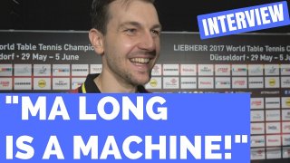 "HE'S A MACHINE!" TIMO BOLL ON LOSS TO MA LONG