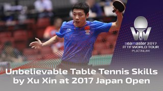INSANE Backshot by Xu Xin! Japan Open!