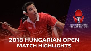 Patrick Franziska vs Hugo Calderano (1/4)