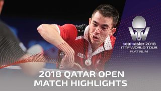 Tomokazu Harimoto vs Hugo Calderano (1/4)