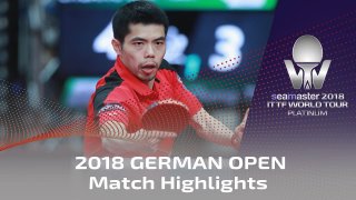 Timo Boll vs Chuang Chih-Yuan (R16)