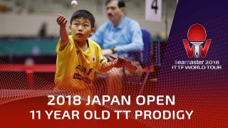 11 Year Table Tennis Prodigy