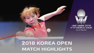 Zhu Yuling vs Chen Meng (Korea Open Final)