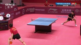 Wang Chuqin vs Liang Jingkun (Final)