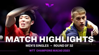 Dang Qiu vs Anton Kallberg | MS R32 | WTT Champions Macao 2023