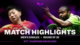 Ma Long vs Quadri Aruna | MS R32 | WTT Champions Macao 2023