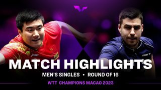 Liang Jingkun vs Darko Jorgic | MS R16 | WTT Champions Macao 2023