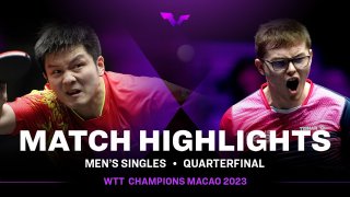 Fan Zhendong vs Alexis Lebrun | MS QF | WTT Champions Macao 2023