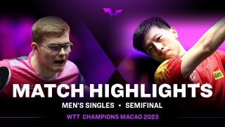 Ma Long vs Alexis Lebrun | MS SF | WTT Champions Macao 2023