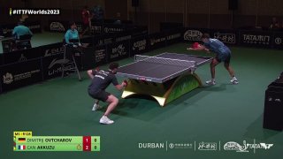 Dimitrij Ovtcharov vs Can Akkuzu | MS R128 | World Table Tennis Championships 2023
