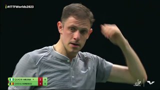 Quadri Aruna vs Ovidiu Ionescu | MS R128 | World Table Tennis Championships 2023