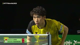 Liang Jingkun vs Maharu Yoshimura | MS R64 | World Table Tennis Championships 2023