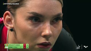 Bernadette Szocs vs Cheng I-Ching | R32 | World Table Tennis Championships 2023