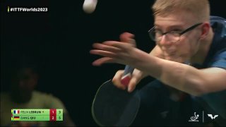 Dang Qiu vs Felix Lebrun | R32 | 2023 ITTF World Table Tennis Championships 2023
