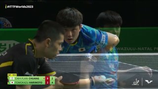 Chuang Chih Yuan vs Tomokazu Harimoto | R32 | World Table Tennis Championships 2023