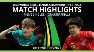Wang Chuqin vs Anders Lind | QF | World Table Tennis Championships 2023