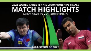 Fan Zhendong vs Omar Assar | QF | World Table Tennis Championships 2023