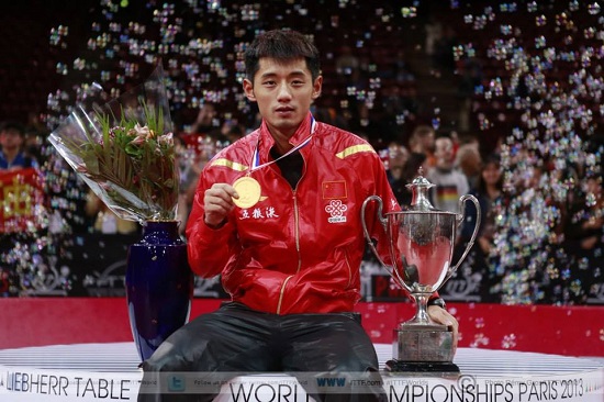 Zhang Jike настольный теннис